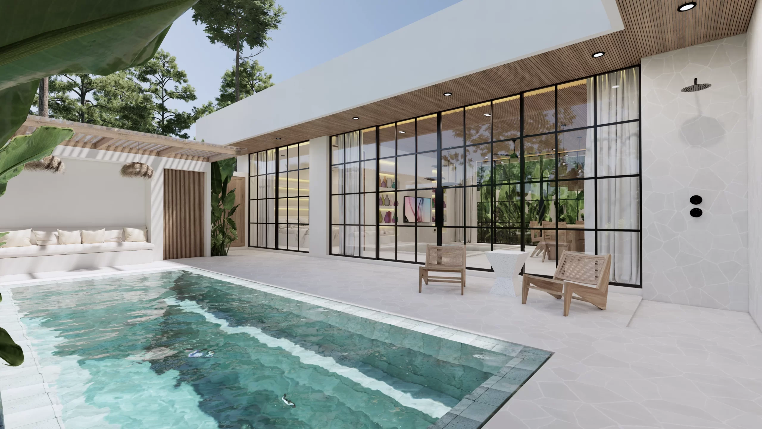LUXURY 1/2/3 BEDROOM VILLAS WITH BEACH ACCESS FOR SALE IN BINGIN ULUWATU – BE-497 